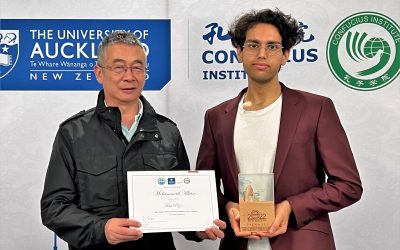 UOA student selected for the global Chinese language show