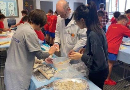 St. Peter’s College Students Learn Dumpling-Making in Chinese Programme